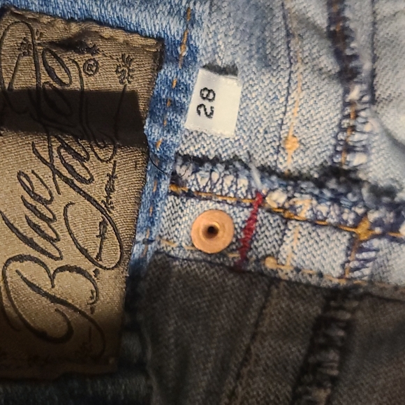 Blue tattoo jeans - Picture 3 of 3